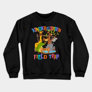 Kindergarten School Field Day Trip Squad 2024 Crewneck Sweatshirt